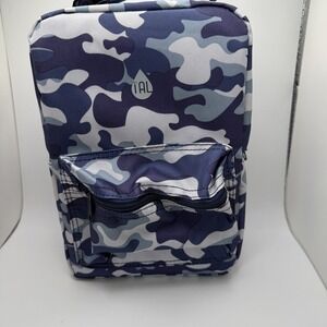 NWT TAL Kids Insulated lunch Bag /Tote/Cooler Blue Camo